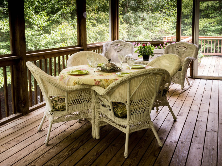 Screened porch project